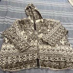 FREE PEOPLE - Womens Tunic Poncho Sweater - Size XS